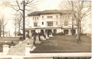 Wardman Residence, 1909 (demo 1928) 2640 Woodley Rd, NW, AH Beers, arch