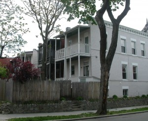 rear of 131-141 V St, NW, cropped